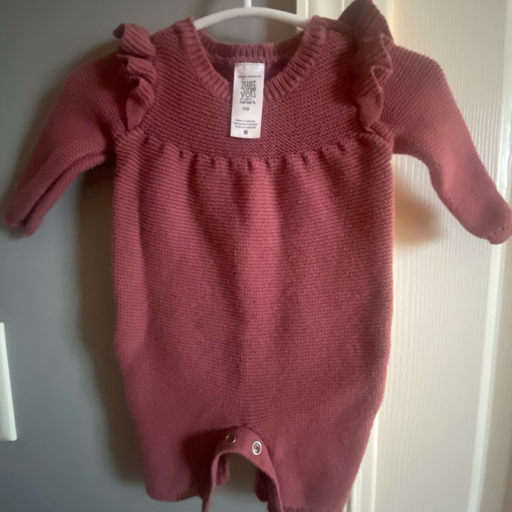New W/O tags sweater romper